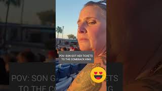 Corey feldman tge comeback king is loved by fans coreyfeldman livemusic [upl. by Gris]