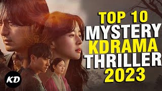 Top 10 Korean Drama With Mystery And Thriller Genres [upl. by Annahsad673]