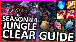 SEASON 14 Shaco Jungle Clear Guide [upl. by Alrahs]