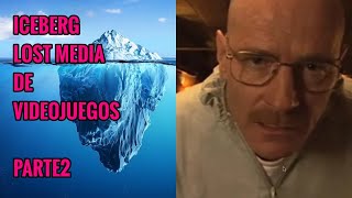 ICEBERG de la LOST MEDIA en VIDEOJUEGOS  PARTE 2 [upl. by Goren]