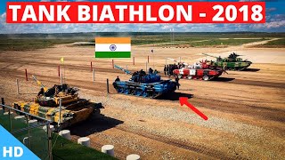 INDIA Tank Biathlon 2018 Semi Finals  International Army Games [upl. by Phaidra637]