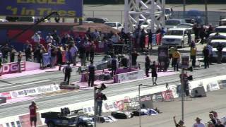 2011 NHRA Big O Tires Nationals Top Alcohol Dragster Eliminations [upl. by Adnolay]