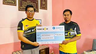 TONE WOW bayar pampasan Takaful Hayat RM30000 kepada Pelangganya [upl. by Laenej]