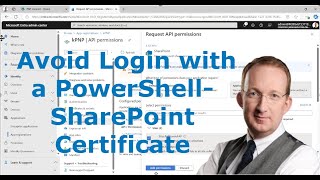 Connect PowerShell to SharePoint with a Certificate [upl. by Cho465]