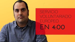 💥Servicio Voluntariado Europeo en 4 minutos ⏱ 😎 Voluntariadogastospagados [upl. by Atiluj]