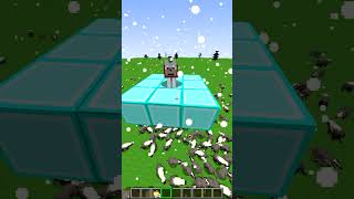 Minecraft Super Dog vs Badger Army 💀 shorts minecraft [upl. by Ferdinanda]