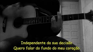 Sua voz meu Violão Que Pena Que Acabou  Gusttavo Lima Karaokê Violão [upl. by Neved540]