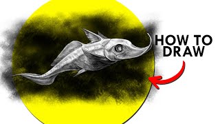 How To Draw A Ghost Shark [upl. by Christoper]