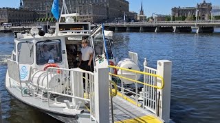 En tur med den nya SL peningbåt linje 84 Ålstäket via Norra Langö ⛴️ [upl. by Ludwigg47]