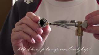 チューブフライタイイングで回してみましたORIGINAL TUBE FLY VISE TYING VIDEO [upl. by Styles640]