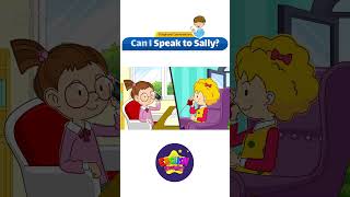 Telephone Conversations Can I Speak to Sally  Easy Dialogue  Role Play shorts [upl. by Llednik]