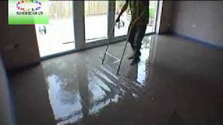 liquid screed flowing floor screed liquid screed [upl. by Milena]