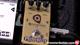 NAMM 17  Amptweaker Pressurizer Demo [upl. by Ahseniuq335]