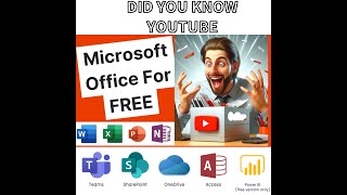 How to get Office 365 For Free under 2 minutes  howto [upl. by Norreht]