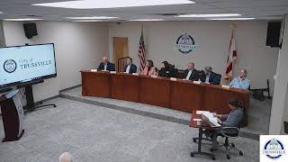 City of Trussville Council Meeting 1232024 [upl. by Shanna]