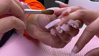 How To Do Acrylic Nails Fullset For Beginners StepbyStep [upl. by Dettmer]