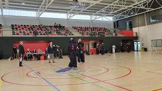 Campeonato Aragón de kendo 2024 Cuartos de Final Alex Alonso vs Carlos Garín [upl. by Esteban]