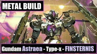 TNT  Metal Build  Gundam Astraea TypeX Finsternis Gundam OO ガンダムアストレア TYPEX フィンスターニス ガンダム00 [upl. by Winters]