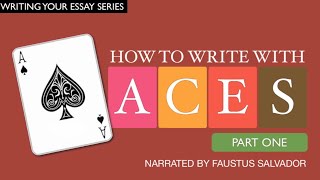 How to Write Paragraphs with ACE Part 1 [upl. by Enyt220]