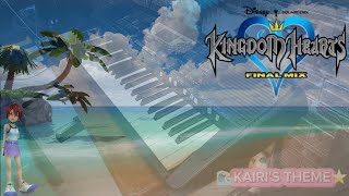 Kairis Theme  Kingdom Hearts Final Mix Piano Cover [upl. by Ahsinyd]