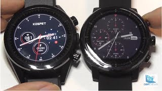 Comparison Kospet Hope vs Amazfit Stratos Smartwatch [upl. by Hemphill564]