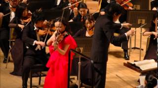 Teiko Maehashi Plays Brahms Violin Concerto 1st Movement [upl. by Morganica]