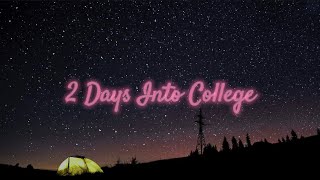 2 days into college Aimee Carty Lyric Music Video [upl. by Karsten]