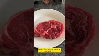 I made STEAK in my AIR FRYER for the first time  it turned out pretty good shorts [upl. by Trotter]