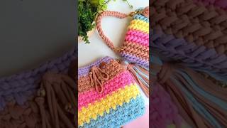 💡 Ideas de sombreros bucket y bolsos coloridos a crochet [upl. by Birch107]