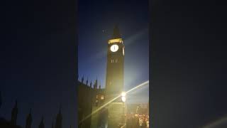 Big Ben chiming at 1800 [upl. by Alvy127]