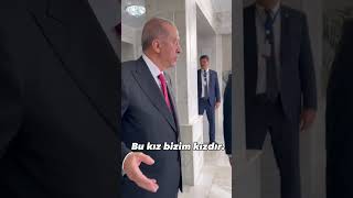 Cumhurbaşkanı Erdoğan Nahçivanda Fulya Öztürkle karşılaştı Aliyev quotBu kız bizim kızdırquot [upl. by Robbi181]