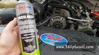 Mudslinger isnt just for mud Its excellent for detailing under your hood also [upl. by Ahserb]