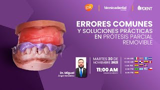 Errores comunes y soluciones prácticas en prótesis parcial removible [upl. by Ecirp]