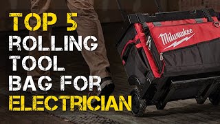 Top 5 Best Rolling Tool Bag for Electricians [upl. by Nolos]