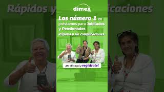 Tu préstamo rápido y sin complicaciones dimex jubiladosypensionados prestamos [upl. by Lia]