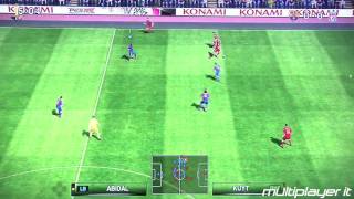 PES 2010 Gameplay  FC Barcelona v Liverpool FC  GameCom2009 [upl. by Zwart]