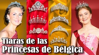 Las lujosas tiara de las princesas de Bélgica [upl. by Lamrouex835]