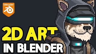 9 Blender Addons for 2D Artists [upl. by Derek378]