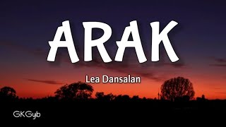 Arak  Lea Dansalan Ilocano Song Lyrics [upl. by Yeldahc]