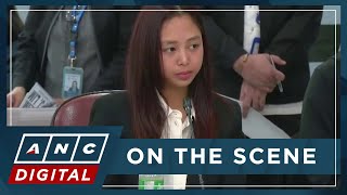 WATCH POGO Incorporator Cassandra Ong faces House quadcom hearing  ANC [upl. by Dlareme]