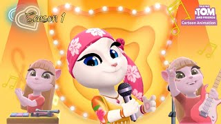 My talking angela 2 Music show 🎶  season 1 Episode 12 [upl. by Noillimaxam]