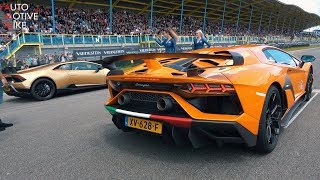 Lamborghini Aventador SVJ DRAG RACING vs Huracan Performante [upl. by Nilyarg]