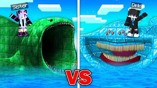 EMERALD BLOOP vs DIAMOND EL GRAN MAJA Survival Battle in Minecraft [upl. by Kannav]