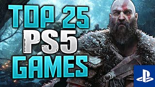 Top 25 BEST PS5 Games Of All Time  2024 [upl. by Adalia]