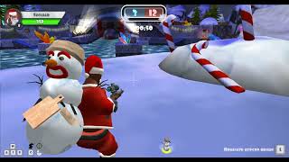 Winter Clash 3d  Gameplay2 How to burn a snowman [upl. by Bender]