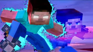 Herobrine Vs Steve Edit Part2 [upl. by Osithe880]