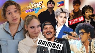 Filipino IMPERSONATORS are UNREAL Latinos react to Filipino Singers IMPERSONATING Famous Singers [upl. by Kobi]