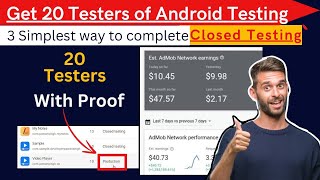 How to complete Closed Testing Testers Task Get 20 Testers for Closed Testing [upl. by Yderf]