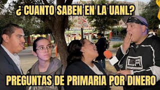 PREGUNTAS DE PRIMARIA A UNIVERSITARIOS EN MONTERREY [upl. by Truc]