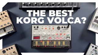 10 years of the Korg Volca Which is the best Lets rank the range [upl. by Hoffarth]